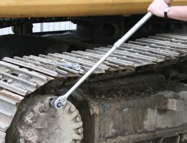 Preview: Kunzer 7VR34 Verlängerungsknarre 3/4" mit 24 Zähnen ausziehbar von 600-1.000 mm